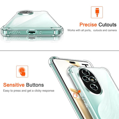 Husa pentru Honor 200 Pro, Techsuit, Shockproof Clear, Transparenta