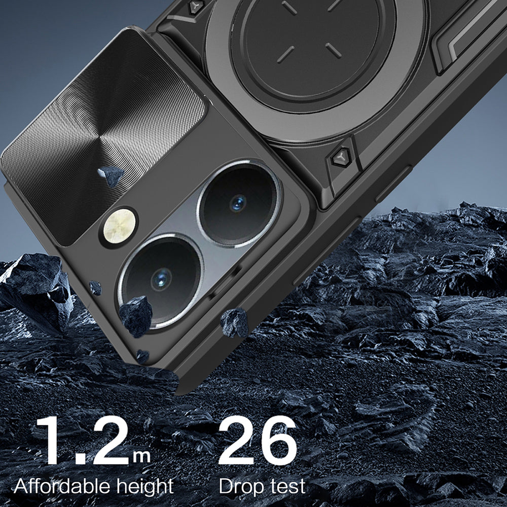 Husa pentru Honor 200, Techsuit, CamGuard Pro, Neagra
