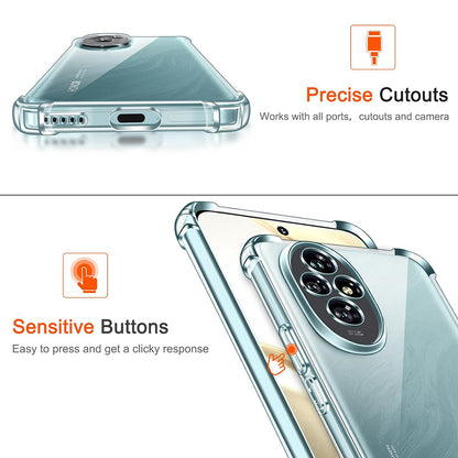 Husa pentru Honor 200, Techsuit, Shockproof Clear, Transparenta