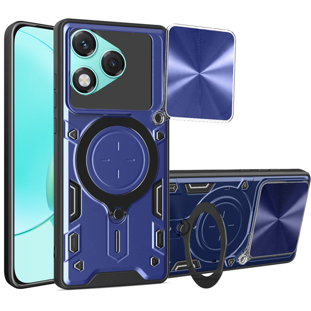 Husa pentru Honor 400 Lite, Techsuit, CamGuard Pro, Albastra