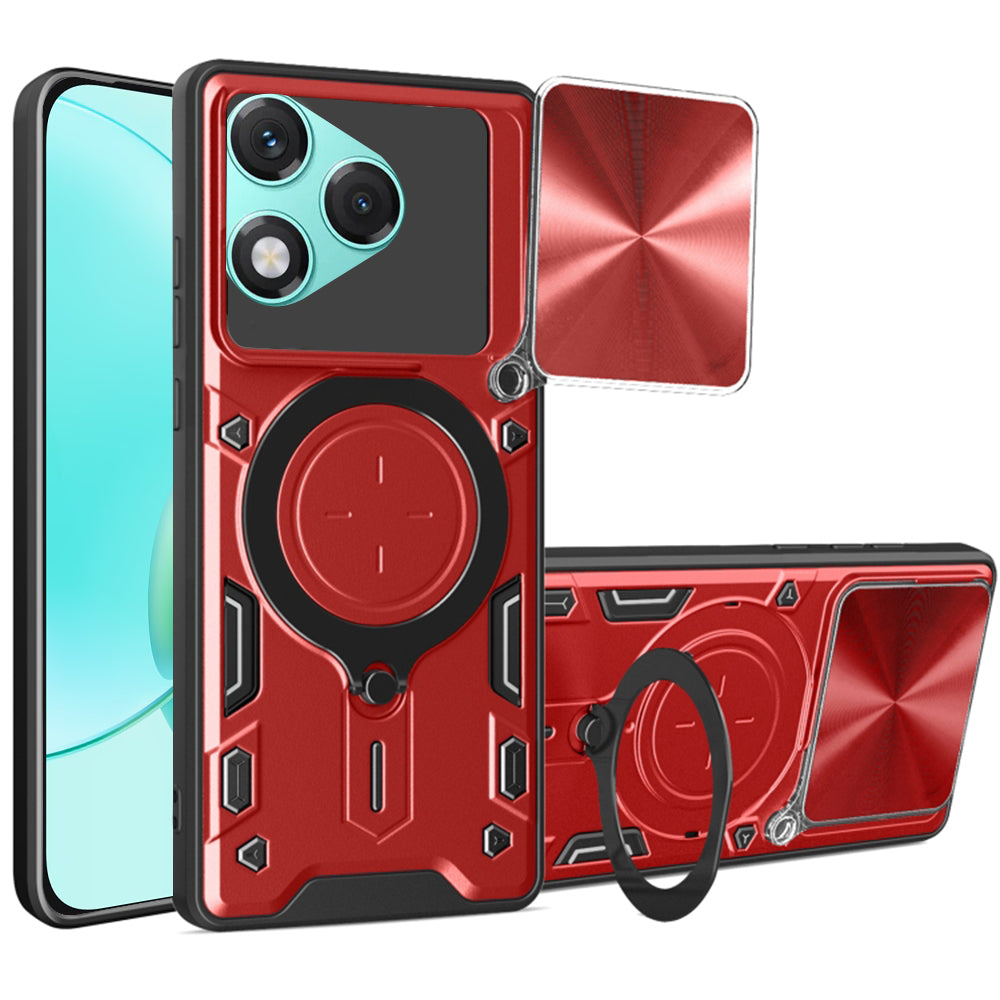 Husa pentru Honor 400 Lite, Techsuit, CamGuard Pro, Rosie