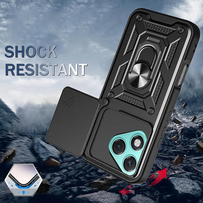 Husa pentru Honor 400 Lite, Techsuit, CamShield, Neagra