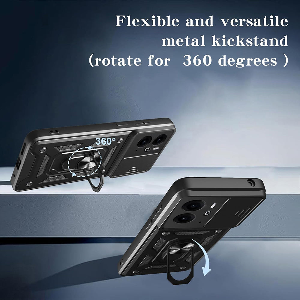 Husa pentru Honor 400 Lite, Techsuit, CamShield, Verde