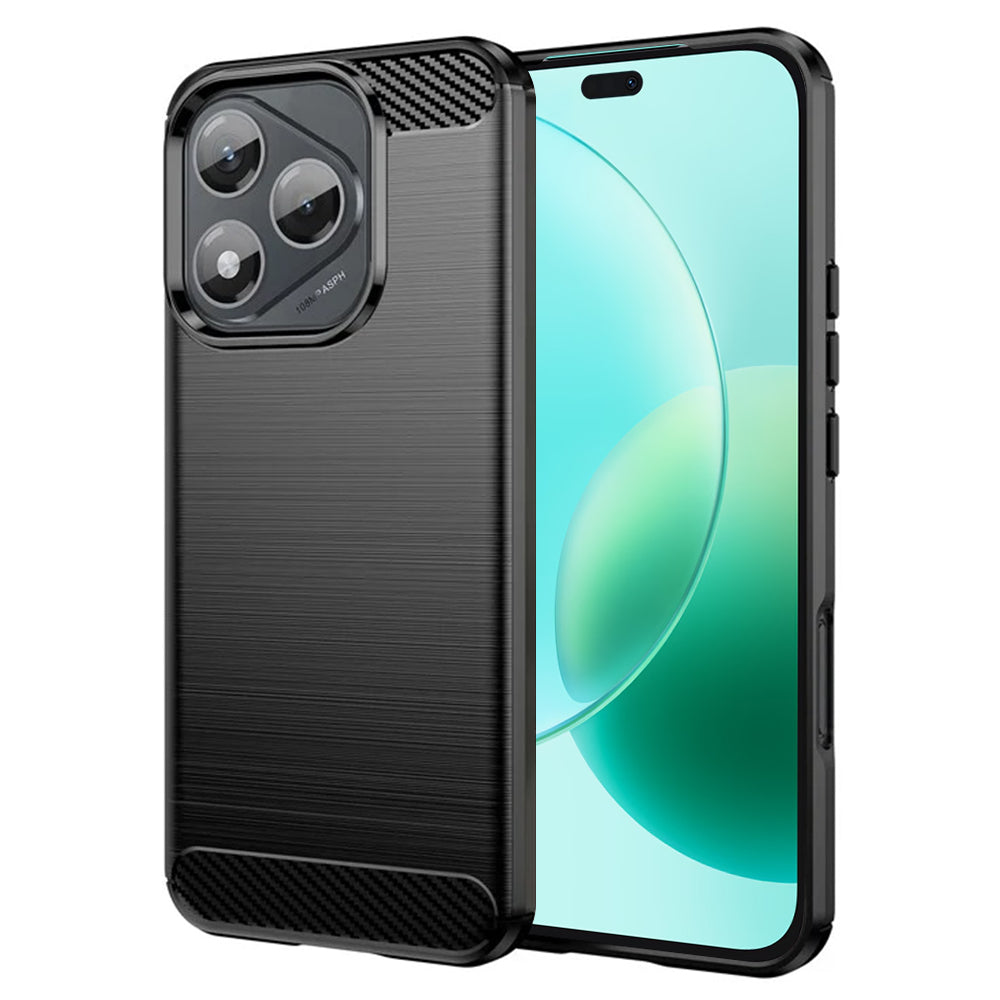 Husa pentru Honor 400 Lite, Techsuit, Carbon, Neagra