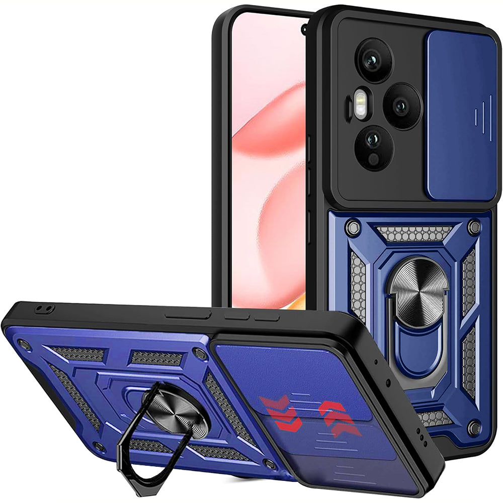 Husa pentru Honor 400 Pro, Techsuit, CamShield, Albastra