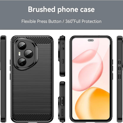 Husa pentru Honor 400 Pro, Techsuit, Carbon, Neagra