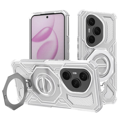 Husa pentru Honor 400 Pro, Techsuit, Carbon Shield Pro, Alba