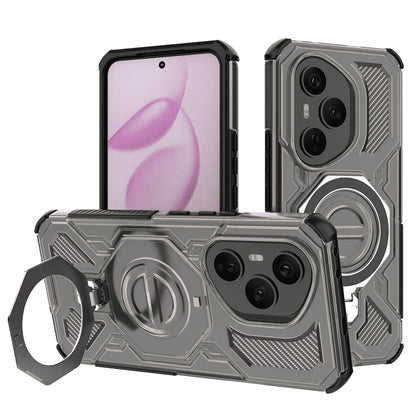 Husa pentru Honor 400 Pro, Techsuit, Carbon Shield Pro, Fumurie