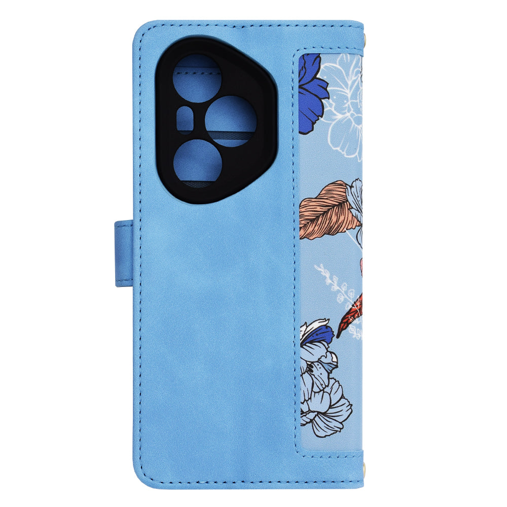 Husa pentru Honor 400 Pro, Techsuit, FlipCraft, Bleu