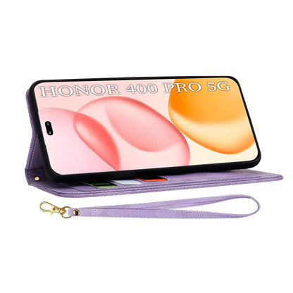 Husa pentru Honor 400 Pro, Techsuit, FlipCraft, Mov
