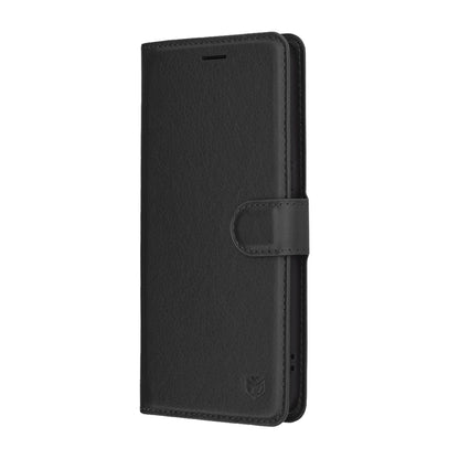 Husa pentru Honor 400 Pro, Techsuit, Leather Folio, Neagra
