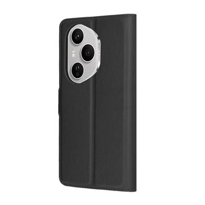 Husa pentru Honor 400 Pro, Techsuit, Leather Folio, Neagra