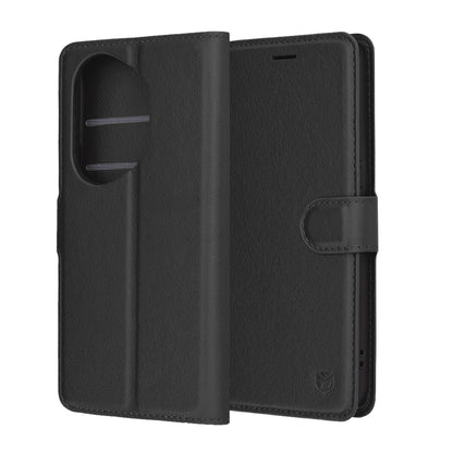 Husa pentru Honor 400 Pro, Techsuit, Leather Folio, Neagra