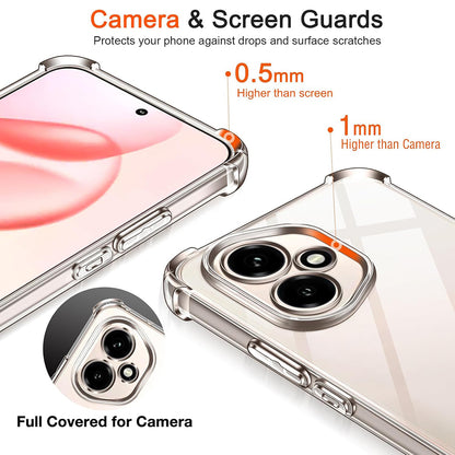 Husa pentru Honor 400 Pro, Techsuit, Shockproof Clear, Transparenta