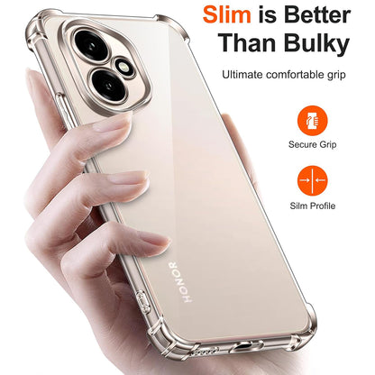 Husa pentru Honor 400 Pro, Techsuit, Shockproof Clear, Transparenta