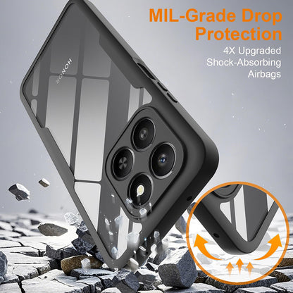 Husa pentru Honor 400 Smart 4G / X7d 4G / 400 Smart 5G, Techsuit, ColorVerse 360, Neagra