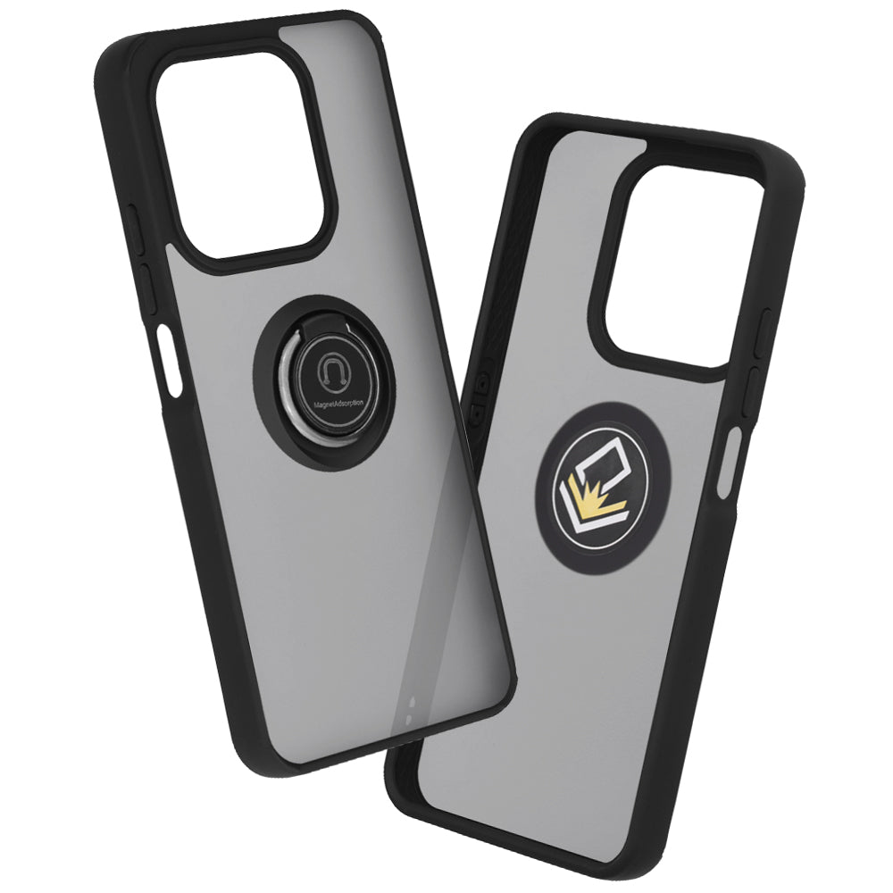 Husa pentru Honor 400 Smart 4G / X7d 4G / 400 Smart 5G, Techsuit, Glinth, Neagra