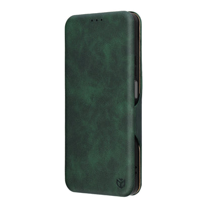 Husa pentru Honor 400 Smart 4G / X7d 4G / 400 Smart 5G, Techsuit, Safe Wallet Plus, Verde