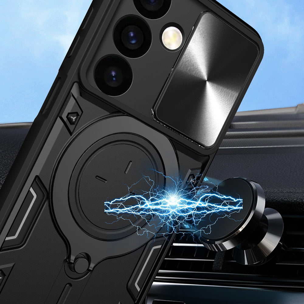 Husa pentru Honor 400, Techsuit, CamGuard Pro, Neagra