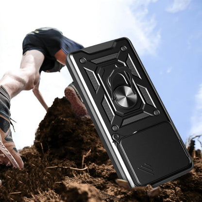 Husa pentru Honor 400, Techsuit, CamShield, Neagra