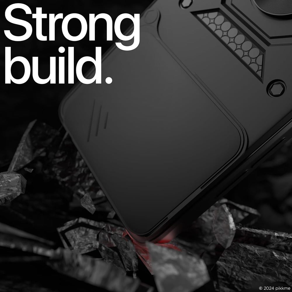 Husa pentru Honor 400, Techsuit, CamShield, Neagra