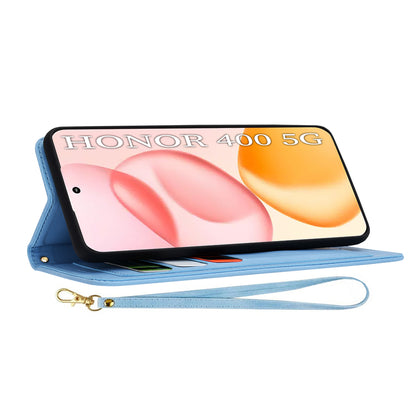 Husa pentru Honor 400, Techsuit, FlipCraft, Bleu