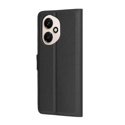 Husa pentru Honor 400, Techsuit, Leather Folio, Neagra