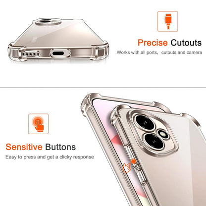 Husa pentru Honor 400, Techsuit, Shockproof Clear, Transparenta