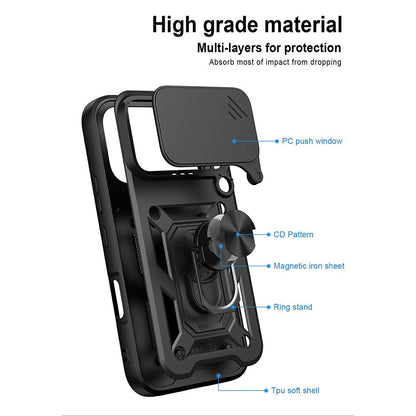 Husa pentru Honor 600, OEM, CamShield, Neagra