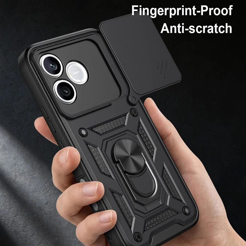 Husa pentru Honor 600 Lite, OEM, CamShield, Neagra