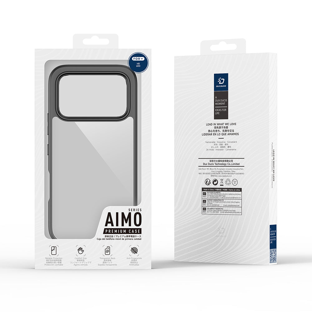 Husa pentru Honor 600, DUX DUCIS, Aimo, Neagra