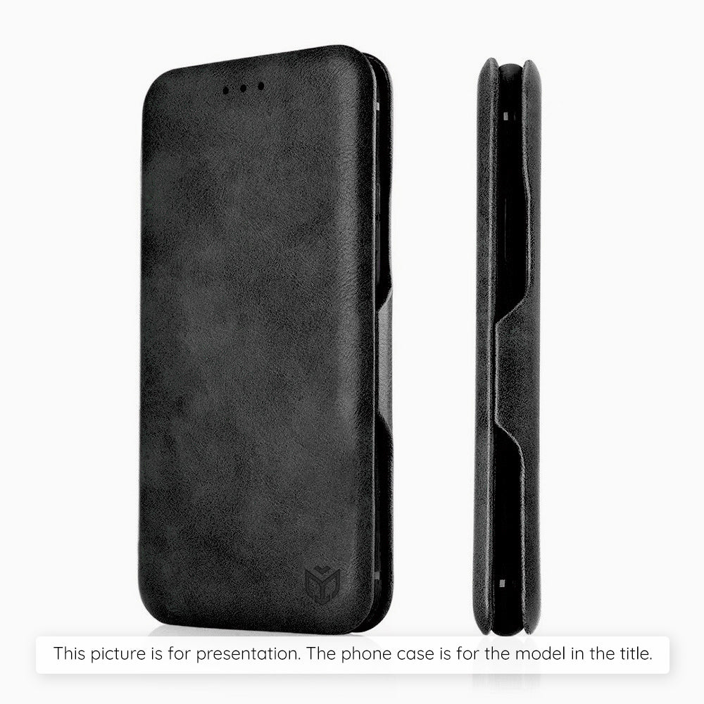 Husa pentru Honor 600 Lite, Techsuit, Safe Wallet Plus, Neagra