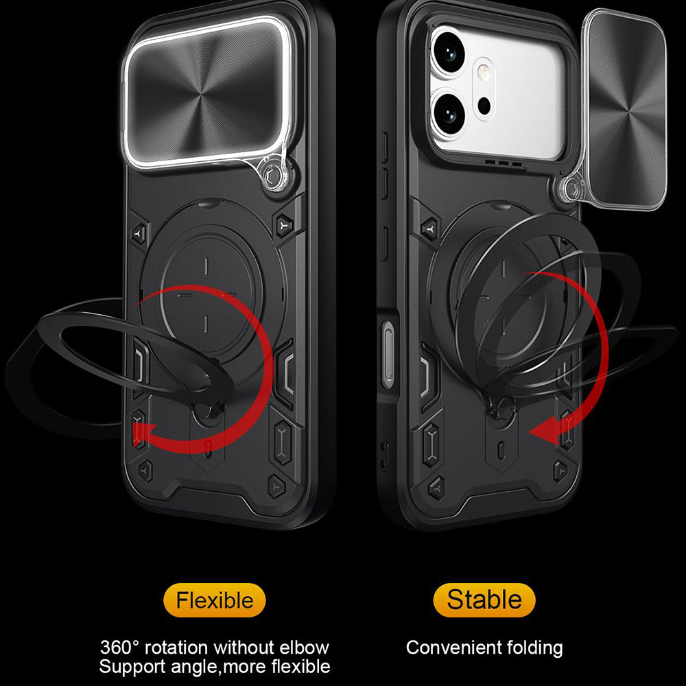 Husa pentru Honor 600 Pro / 600, Techsuit, CamGuard Pro, Neagra