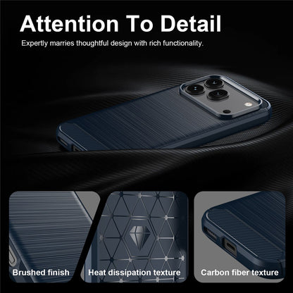 Husa pentru Honor 600 Pro / 600, Techsuit, Carbon, Albastra