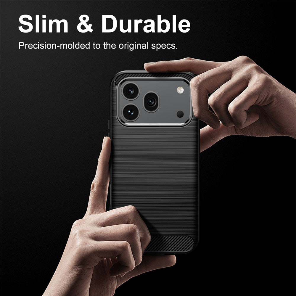 Husa pentru Honor 600 Pro / 600, Techsuit, Carbon, Neagra