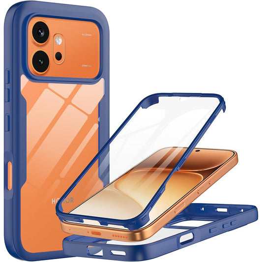Husa pentru Honor 600 Pro / 600, Techsuit, ColorVerse 360, Albastra