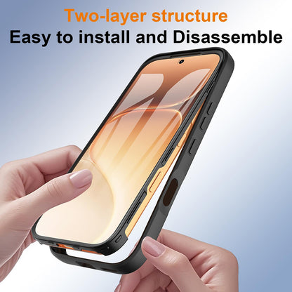 Husa pentru Honor 600 Pro / 600, Techsuit, ColorVerse 360, Neagra