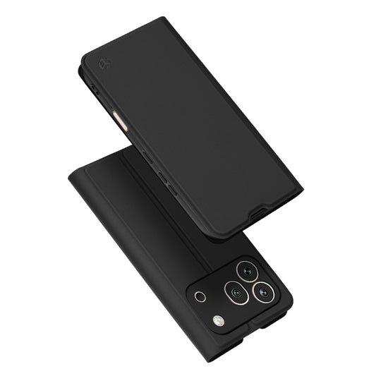 Husa pentru Honor 600 Pro, Techsuit, Magskin Book, Neagra