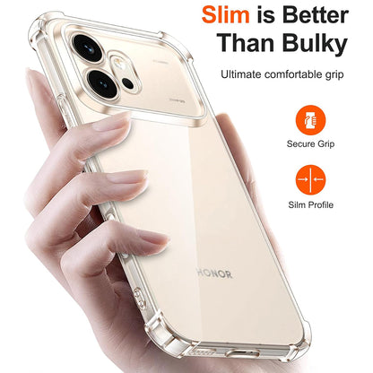 Husa pentru Honor 600 Pro, Techsuit, Shockproof Clear, Transparenta