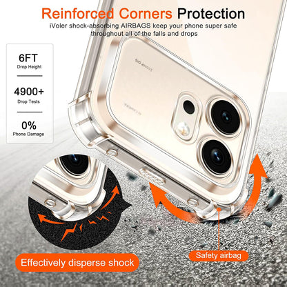Husa pentru Honor 600 Pro, Techsuit, Shockproof Clear, Transparenta