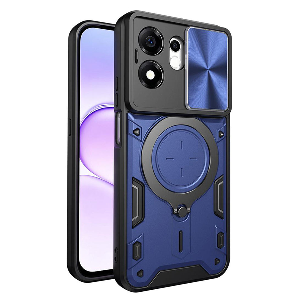 Husa pentru Honor 600 Smart, Techsuit, CamGuard Pro, Albastra