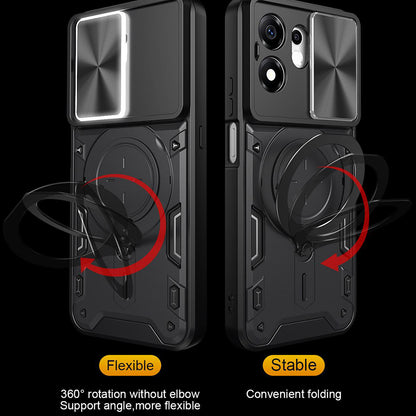 Husa pentru Honor 600 Smart, Techsuit, CamGuard Pro, Albastra