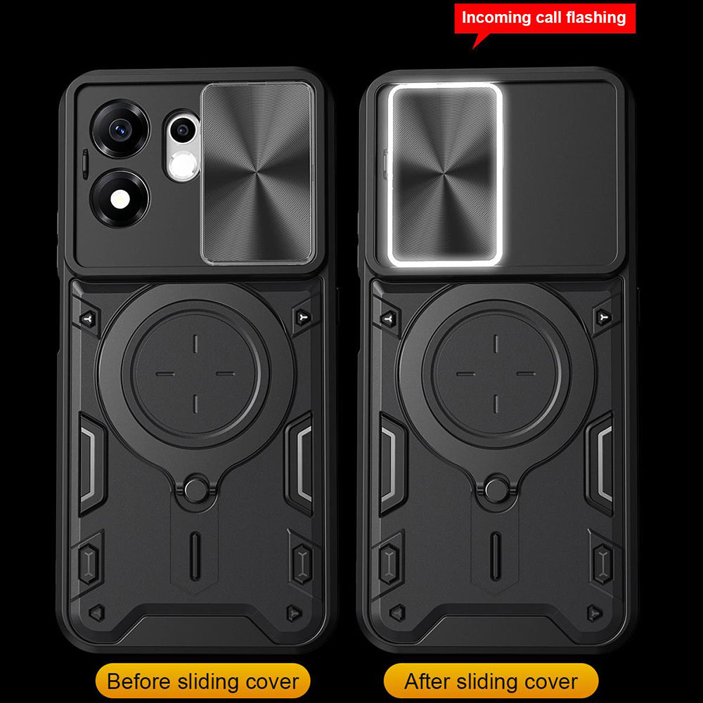 Husa pentru Honor 600 Smart, Techsuit, CamGuard Pro, Albastra