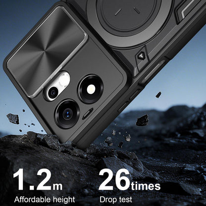 Husa pentru Honor 600 Smart, Techsuit, CamGuard Pro, Rosie