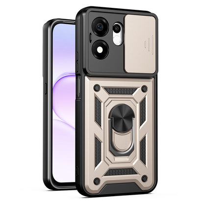 Husa pentru Honor 600 Smart, Techsuit, CamShield, Aurie