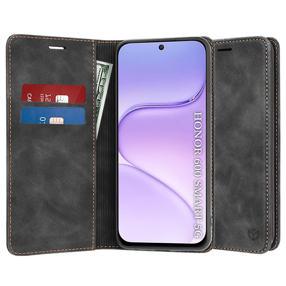 Husa pentru Honor 600 Smart, Techsuit, Confy, Neagra