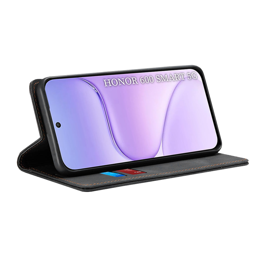 Husa pentru Honor 600 Smart, Techsuit, Confy, Neagra