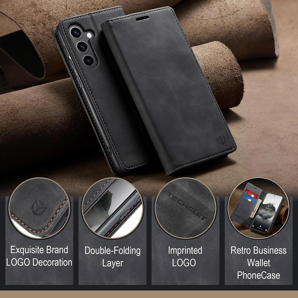 Husa pentru Honor 600 Smart, Techsuit, Confy, Neagra