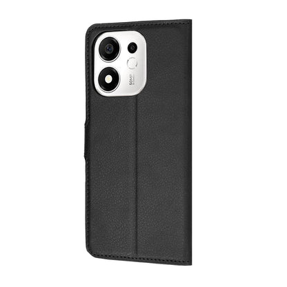 Husa pentru Honor 600 Smart, Techsuit, Leather Folio, Neagra
