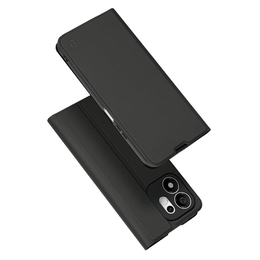 Husa pentru Honor 600 Smart, Techsuit, Magskin Book Long Blitz Cutout, Neagra